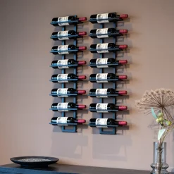 Zwart wijnrek muur - Bodio Reserva 8